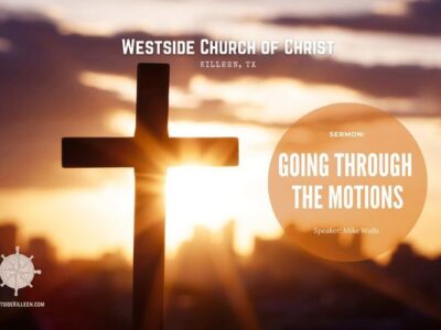 Sermon graphic with the title, 